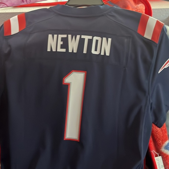 New England patriots cam newton jersey NWOT - Picture 5 of 8
